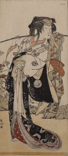 Katsukawa Shunko (1743-1812) 'Actor Sawamura Sojuro III in c...