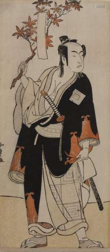 Katsukawa Shunko (1743-1812) 'Ichikawa Danjuro in character ...