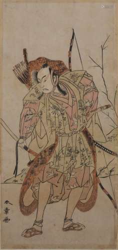 Katsukawa Shunko (1743-1812) 'Actor Matsumoto Koshiro IV as ...