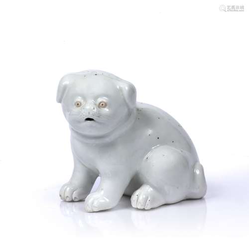 Hirado model of a puppy Japanese, late 19th Century realisti...