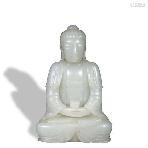 A jade statue of Bhaishajyaguru