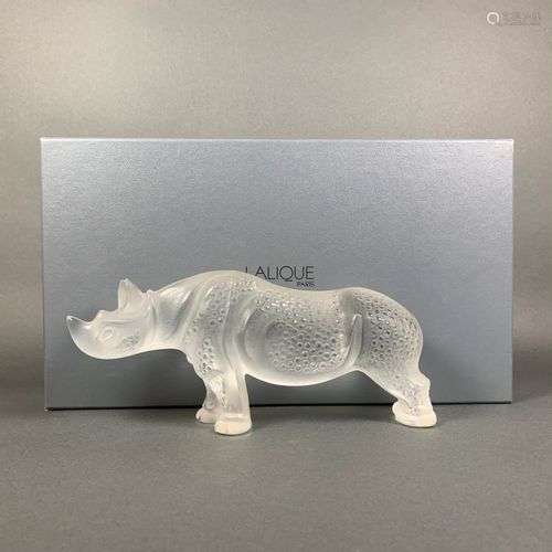 Rhinocéros Toba LALIQUE