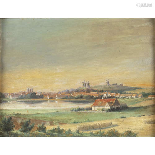 Dutch painter, unknown artist 19th-20th century 18,5x23,5 cm...