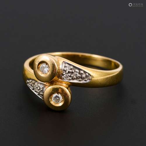 Ring mit Brillanten