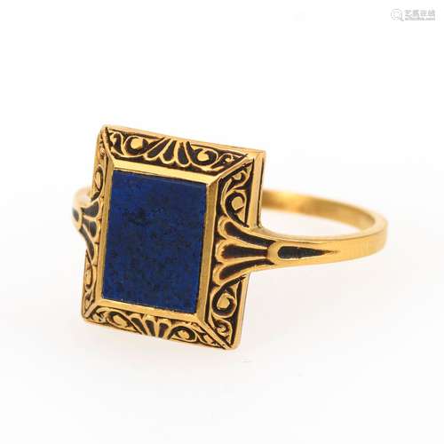 Ring mit Lapislazuli