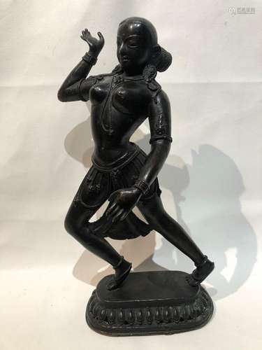 Bronze Indian Figure