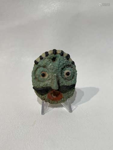 Miniature Roman Glass Mosaic Mask