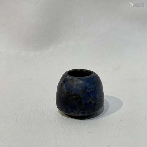 Roman Miniature Lapis Lazuli Pot