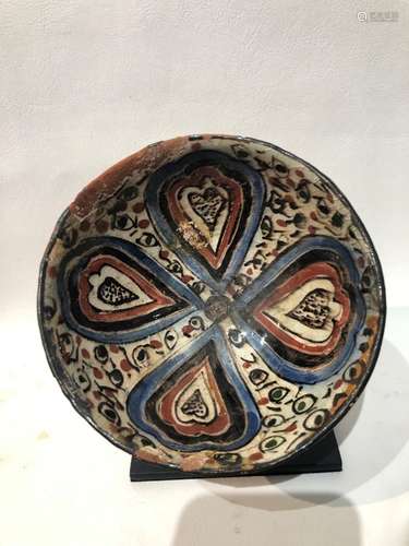 16th Century Islamic Ceramic Bowl