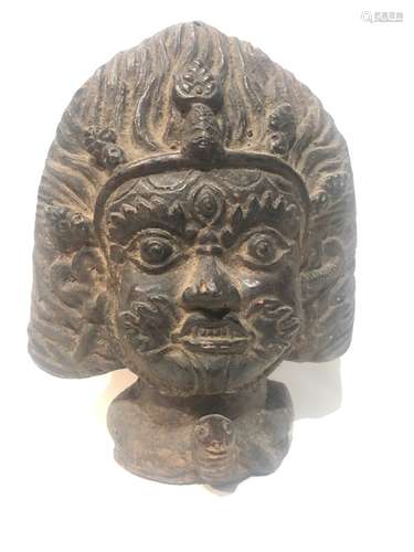 A Terracotta African Figure