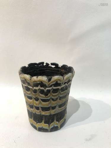 Mosaic Islamic Glass Cup