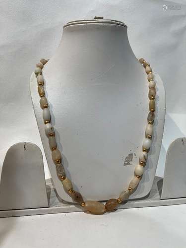 Bactrian Agate Bead Necklace