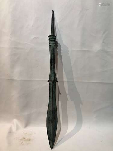 19th Century Chinese Large Bronze Sword