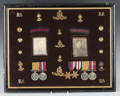 Two groups of Second World War medals, comprising 1939-45 St...