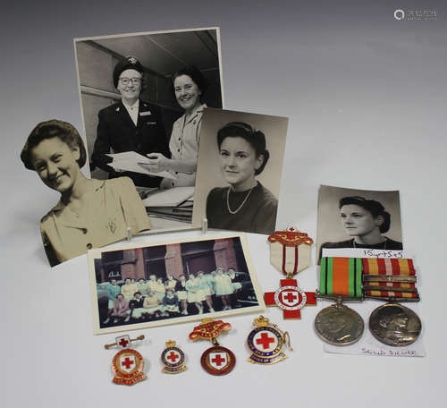 A group of items of Red Cross interest, comprising 1939-45 D...