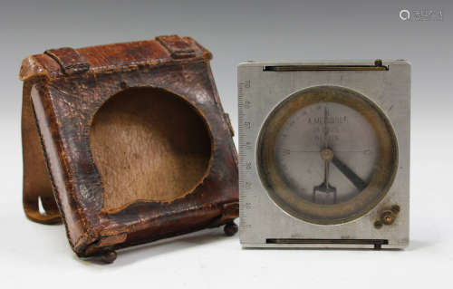 A First World War period German artillery compass by A. Meis...