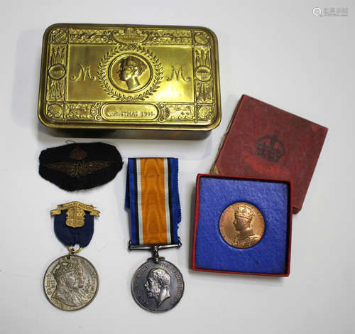 A 1914-18 British War Medal to '2.Lieut.E.North.', a Princes...