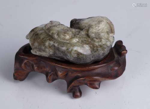 Russet jade carving of a boy on an ox Chinese carved depicti...