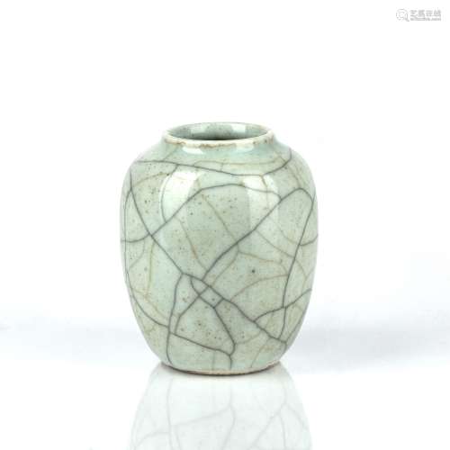 Crackleware glaze water pot Chinese, 19th/20th Century of Ge...