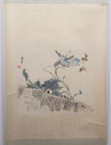 Attributed to Tsun Lin (1913-1982) Chinese Scroll painting, ...