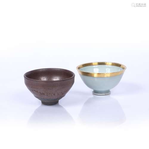 Qingbai glazed tea cup Chinese, Yuan period (1271 - 1368) wi...