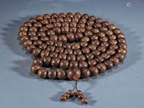 CHENXIANG WOOD STRING NECKLACE