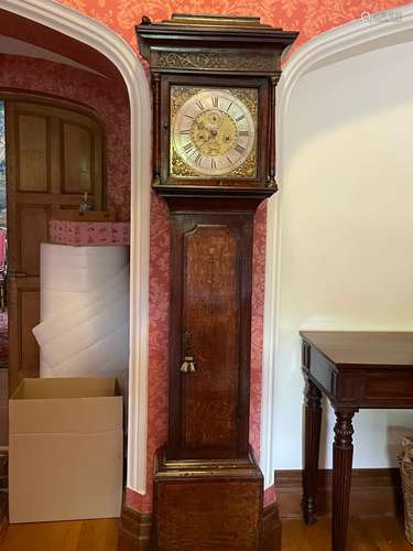 A SUPERB EARLY OAK LONGCASE CLOCK by GABRIEL SMITH BARTHOMLE...