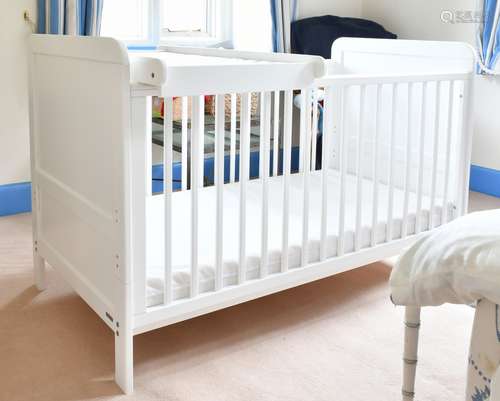 A WHITE COT.