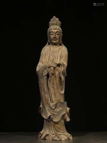 Overseas Backflow.  Wood Bodied Avalokitesvara