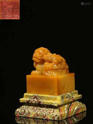 Old Collection. Shoushan Tianhuang Stone Seal