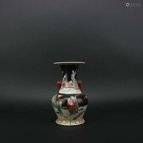 Chinese Multicolored Vase