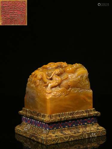 Old Collection. Shoushan Tianhuang Stone Seal