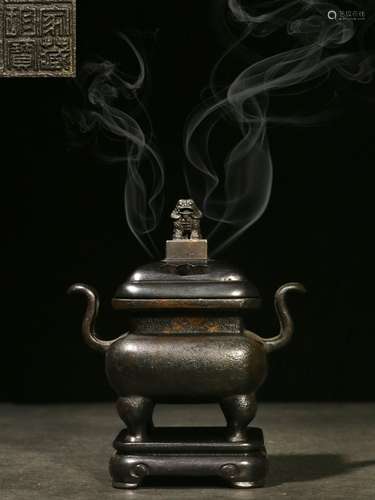 Overseas Backflow. Copper Incense Burner