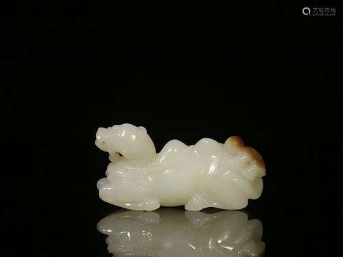 Hetian White Jade Ornament