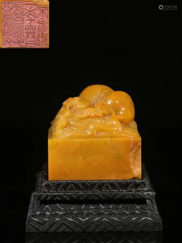 Old Collection. Shoushan Tianhuang Stone Seal