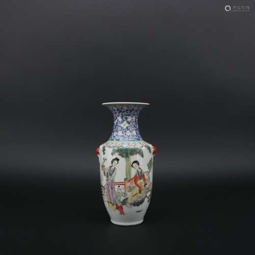 Famille Rose Vase