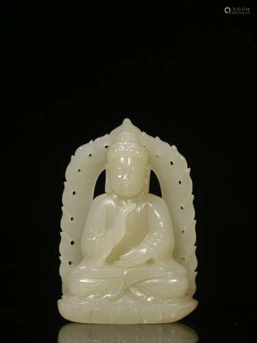 Hetian Jade Sakyamuni Pendent