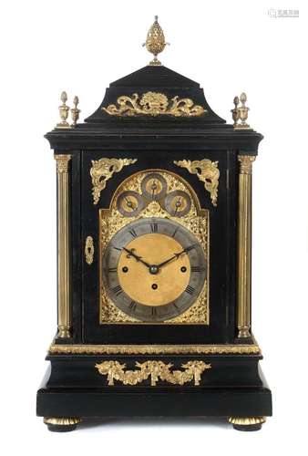 Bracket Clock England/Irland, um 1900,