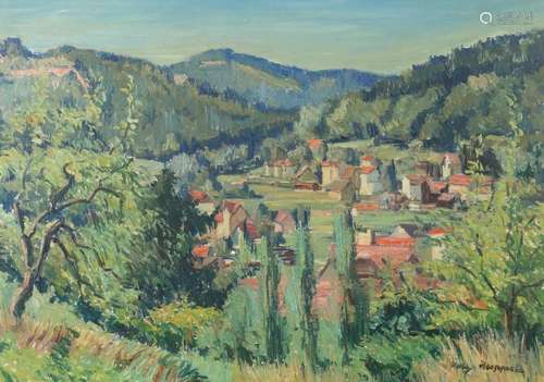 Huppert, Willy Forbach 1899 - 1979 Bad