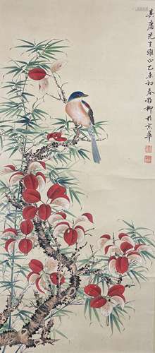 謝稚柳 花鳥