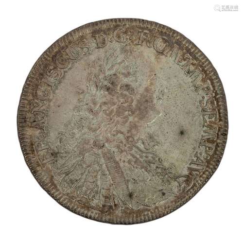 Regensburg - 1 Taler 1754, Stadtansicht,