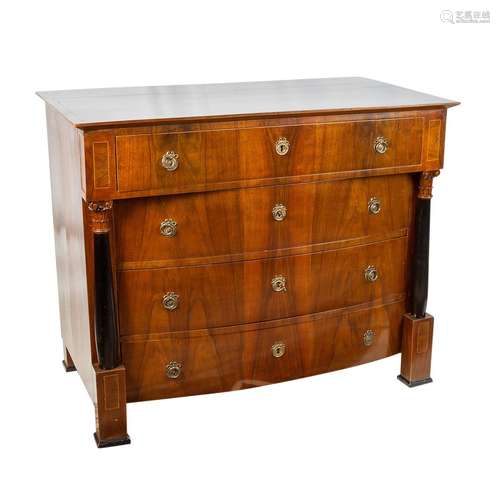 BIEDERMEIER SCHREIBKOMMODE,