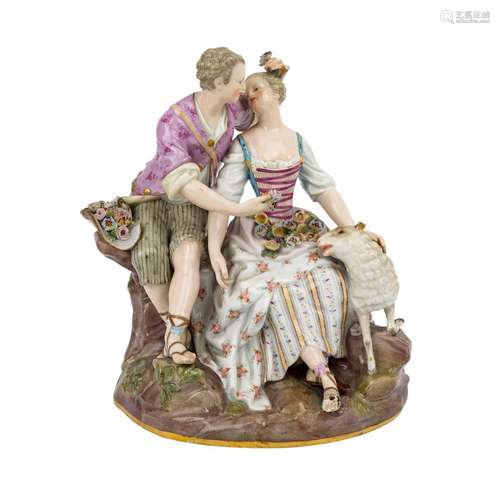 MEISSEN Figurengruppe 