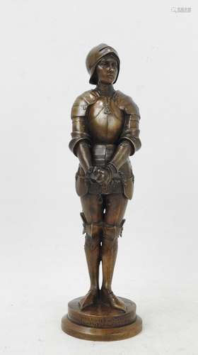 Louis Ernest BARRIAS (1841-1905). Jeanne d'arc enchainée. Ep...