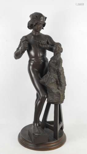Alfred BOUCHER (1850-1934): Sculpteur Florentin. Epreuve en ...