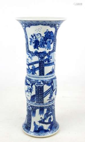CHINE - XIXème siècle: Vase 