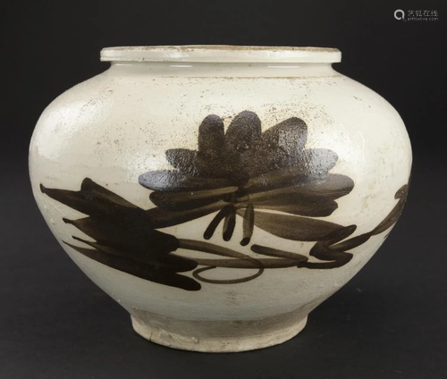 ANTIQUE KOREAN POTTERY JAR