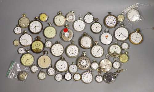 A quantity of assorted pocket, wrist and fob watches includi...