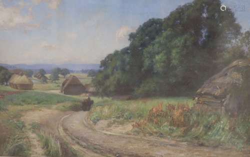 Grace Elliott (exh.1906-1918), oil on canvas, South England ...