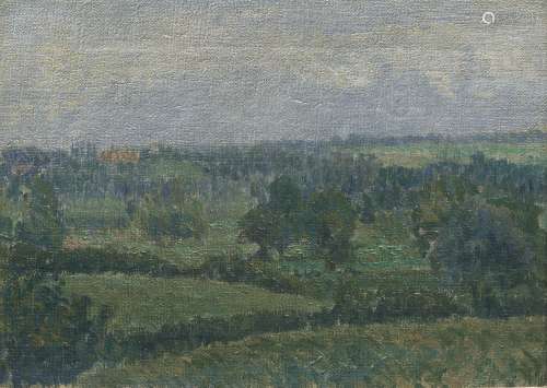 Spencer Frederick Gore (British, 1878-1914) Country landscap...